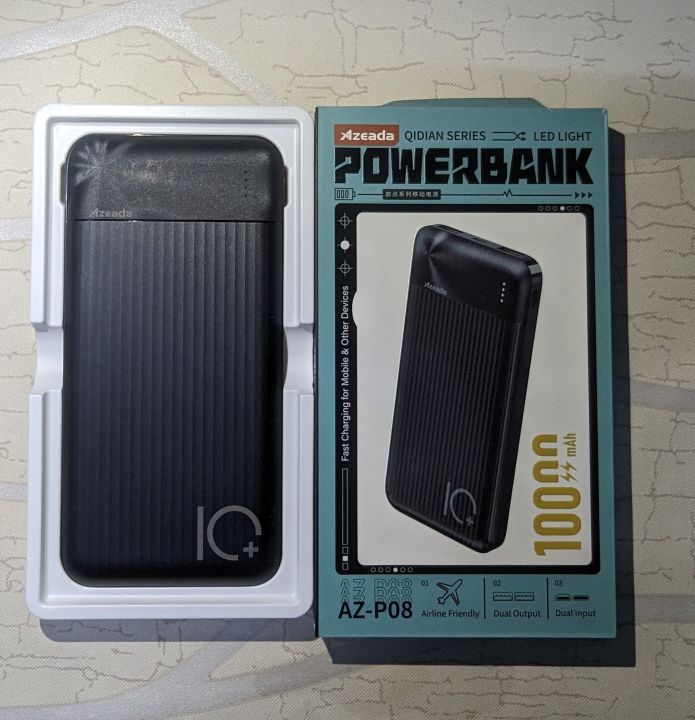 Azeada%2010000mah%20Power%20bank%20Dual%20output%20quick%20charging%20power%20bank%20best%20quality%20-%20Image%203