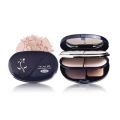 5 in 1 Two Way Powder Palette Oil-control Concealer Long Lasting Makeup Powder With Puff Face Foundation Cosmetic 38g. 