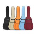 40/41 Inch Oxford Fabric Acoustic Guitar Gig Bag Soft Case Double Shoulder Straps Padded Guitar Waterproof Backpack. 