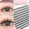 Yelix 160 clusters anime lashes Cosplay lash clusters wispy japanese makeup spikes eyelashes strands eyelash.