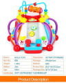 HOLA Baby Musical Activity Pyramid Toy Cube Play Center with 15 Functions & Learning Skills Educational Toys for kids gifts.