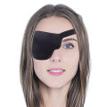 Pirate Eye Patch Unisex Black Single Eye Patch Eyepatch One Eye Concave EyePatch Sunlight Mall. 