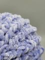 KGS 100% Microfiber Chenille Velvet Yarn | 100 gm | Crocheting and Knitting Chenille Velvet Yarn | Hook Size 3.0 mm-4.0mm. 