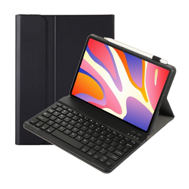 AH21 Ultra-thin Detachable Bluetooth Keyboard Leather Tablet Case For Huawei MatePad SE 11 2024(AH21)