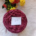 microfiber chenille yarn knitting patterns velvet chenille yarn for knitting (Hook Size 3.5 - 4.0 mm). 