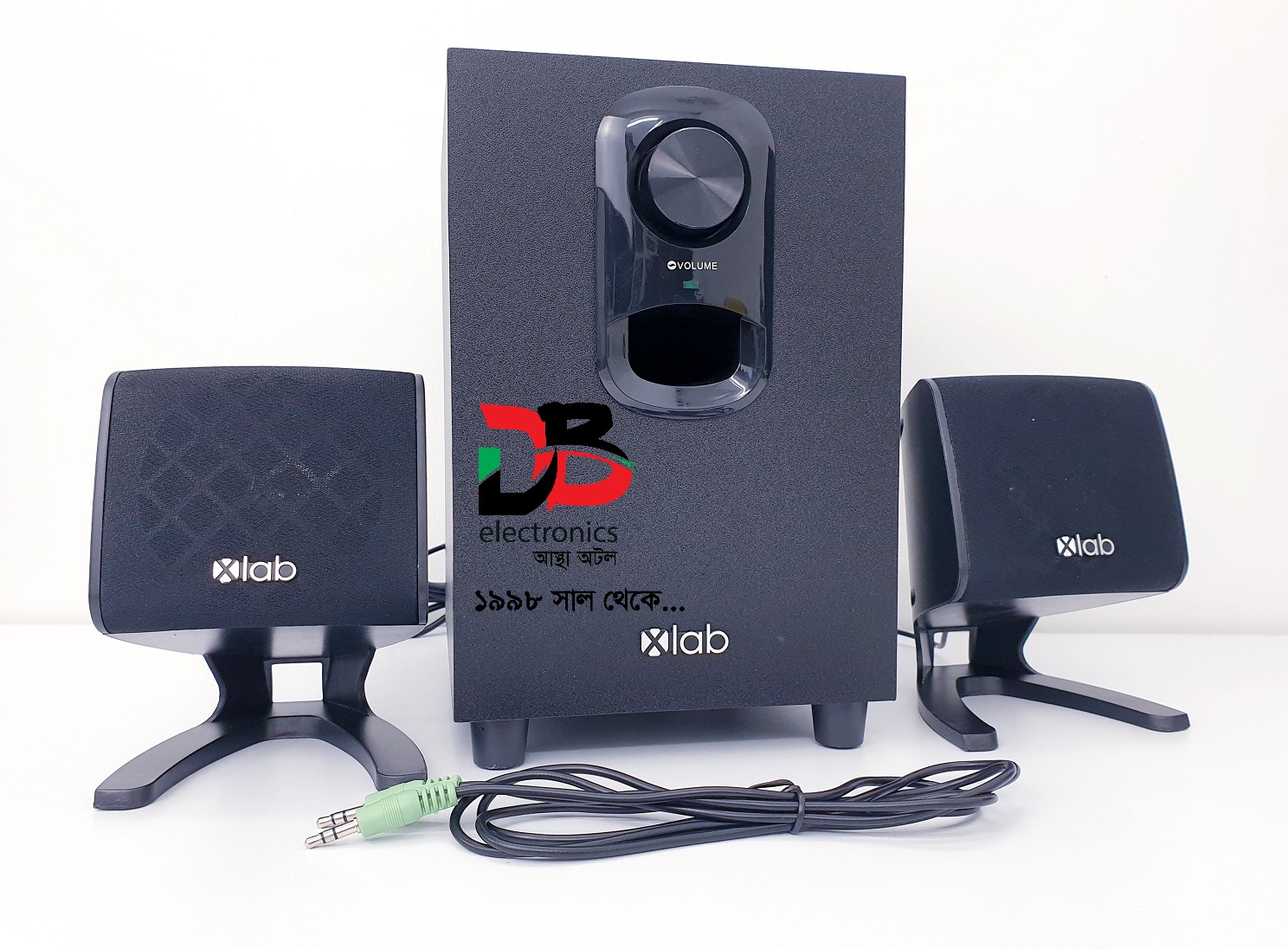 Speaker X-Lab 2.1 M-208. Warranty: 02 Years, Service waranty: 05 Years.