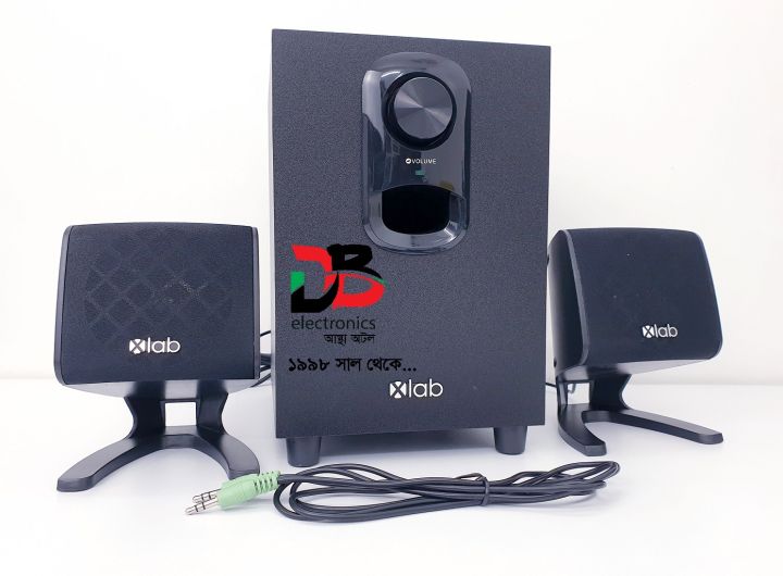 Speaker X-Lab 2.1 M-208. Warranty: 02 Years & Service waranty: 05 Years.