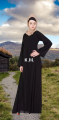 Abaya borka stylish parti borka hijab fashion collection for women ( Dubai Cheri Fabric). 