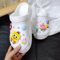 Xiaohongshu new cream glue detachable cartoon spongebob suit accessories hole shoes diy shoe buckle jewelry. 