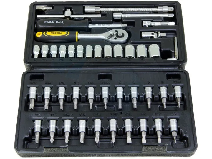 TOLSEN%2046Pcs%20Socket%20Ratchet%20Wrench%20Set%20(1/4"%20Drive)%20Industrial%20Series%20%20Model:%2015138%20-%20Image%205