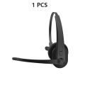 Tebe Bluetooth 5.0 Office Headphones Noice Reduction Wireless Mono Headset with Microphone For Driver Call Center Skype Office. 