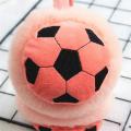 Plush Winter Warm Earmuffs Windproof Football Design Earmuffs Unisex Ear Muffs For Kids' Winter Activities Sports Events Cold. 