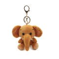 Cute Baby Elephant Plush Toys Elephant Doll Keychain Doll Girly Ragdoll Schoolbag Small Pendant. 