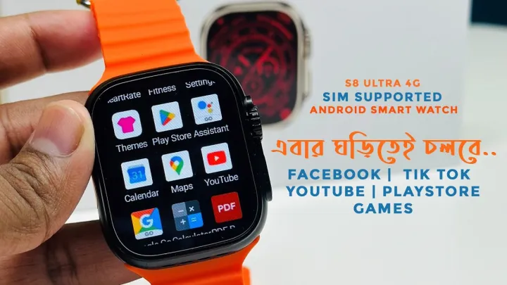 S8%20ultra%20honeycomb%20Edition%20Smart%20watch%204g%20Sim%20Version%20Calling%20Watch%20Google%20Playstore%20Youtube%201GB%20RAM%2016GB%20ROM%20Android%20Smartwatch%20Bluetooth%20Support%20Watch%20TV%20with%20GPS%20Tracking%20-%20Image%203