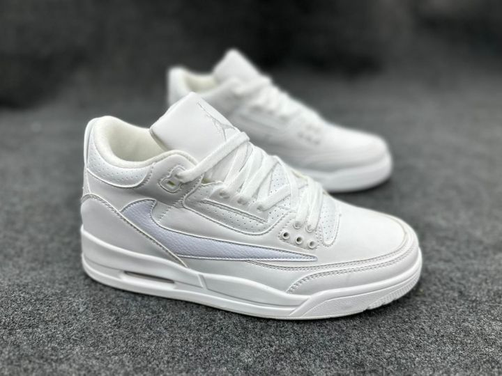 Mens shoes retro premium quality sneakers white