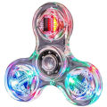 【Value Bundle】 Luminous LED light Spinner Hand Top Spinners Glow in Dark Light EDC Figet Spiner. 