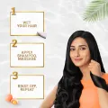 HAIR CARE BUNDLE - Parachute Naturale Shampoo Egg Shine 320ml & Onion Enriched Coconut Hair Growth Oil 200ml. 
