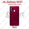 Samsung Galaxy M31 Back Housing Frame / Back Panel / Backshell / Without Camera Glass Replacement Spare Parts.