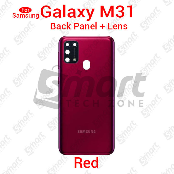 Samsung%20Galaxy%20M31%20Back%20Housing%20Frame%20/%20Back%20Panel%20/%20Backshell%20/%20Without%20Camera%20Glass%20Replacement%20Spare%20Parts%20-%20Image%202