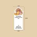 50pcs Cute Girl Thank You Package Sticker Small Business Decorative Label for Boutique Gift Package Box Retail Bag Wedding Party.