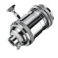 E27 Retro Vintage Edison Industrial LED Lamp Light Bulb Holder Socket w/ Switch.