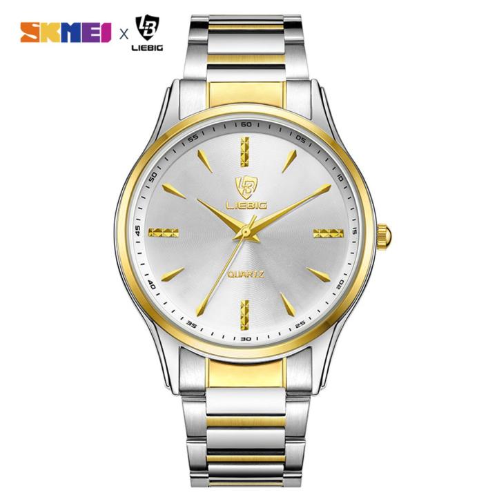 Skmei%20X%20Liebig%20Men's%20Women's%20Fashion%20Watch%20stainless%20steel%20waterproof%20men's%20and%20women's%20watch%20l1016%20-%20Image%202