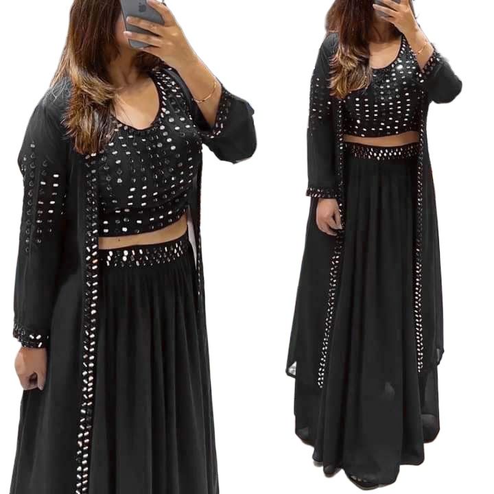 Georgette%20Embroidery%20Ready%20Made%20Party%20Koti%20Lehanga%20for%20Women%20-%20Image%204