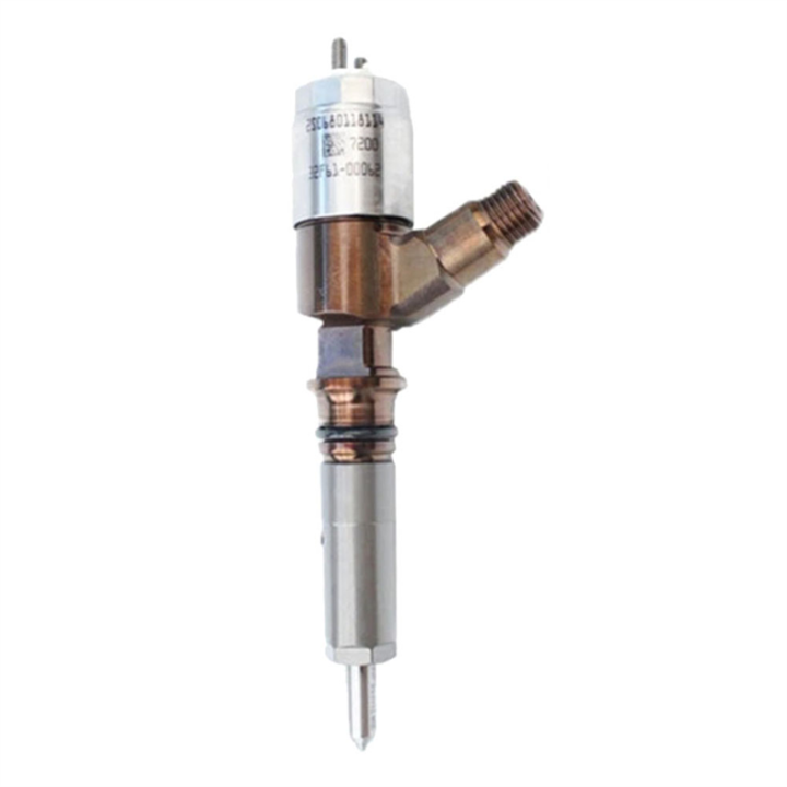 4Piece 320-0677 Excavator Fuel Injector 2645A746 Replacement Accessories for C6.6 Engine E320D E323D 420E Common Rail Injector