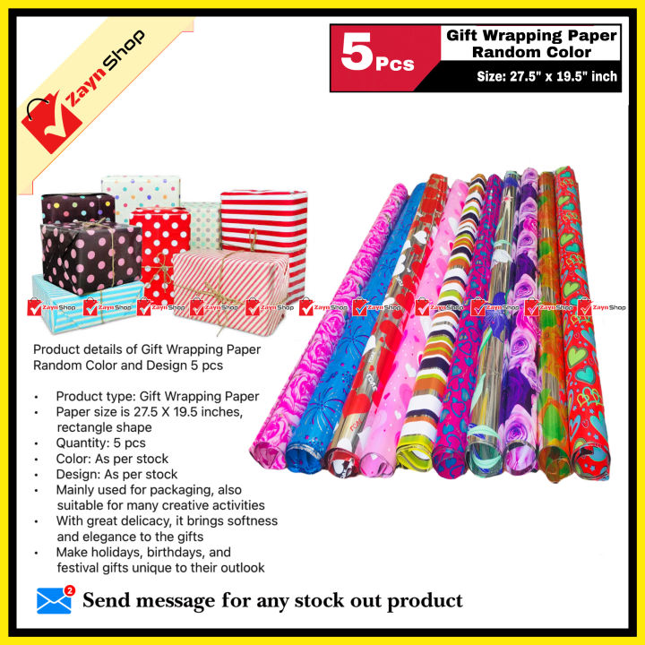 Gift%20Wrapping%20Paper%2027.5%20X%2019.5%20inches%20Random%20Color%20and%20Design%205%20pcs%20-%20Image%203