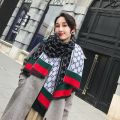 Luxury Cashmere Scarf Women Winter Warm Bufanda Shawl Wraps 2023 New Thick Print Female Pashmina Blanket Travel Poncho Stoles. 