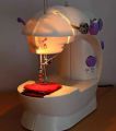 Dual Speed Portable Mini Electric Pedal Sewing Machine. 