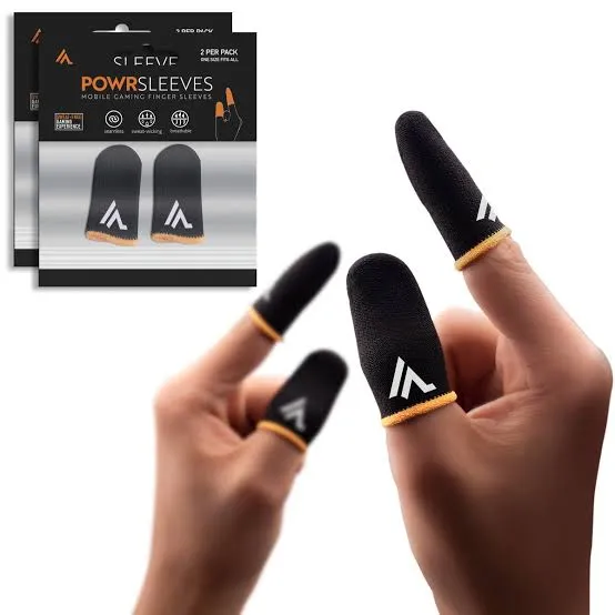 (8%20Pcs)%20Mobile%20Finger%20Sleeve/Press%20Trigger%20Game%20Controller%20Sweatproof%20Gloves%20for%20Mobile%20Gaming%20/%20Finger%20Sleeves%20-%20Image%202