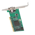 PCI Graphics Card, 8MB PCI VGA Video Card Support 64 Bit PCI X for Industrial Computer Multi Display.
