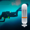 Dive Strobe Beacon Diving Signal Light Mini Underwater 150M Scuba Tank Light LED Night Blue 1 Piece. 