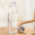 300/400/500ML Plastic Transparent Round Portable Water Bottles Outdoor Hiking Sports Travel Carrying for Water Bottle Drinkware.