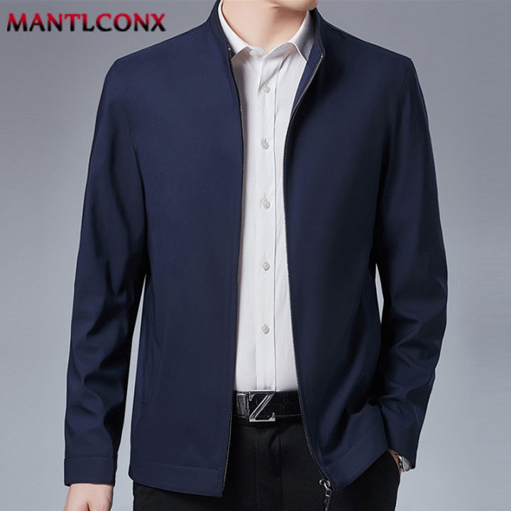 L-3XL New Luxury Casual Jackets for Men Office Dress Coat Men's Jacket Outerwear Spring Autumn Zipper Jacket Men's Clothing 3XL