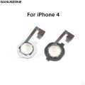 Home Button Return Keypad Menu Flex Cable For iPhone 4S 4 4G.
