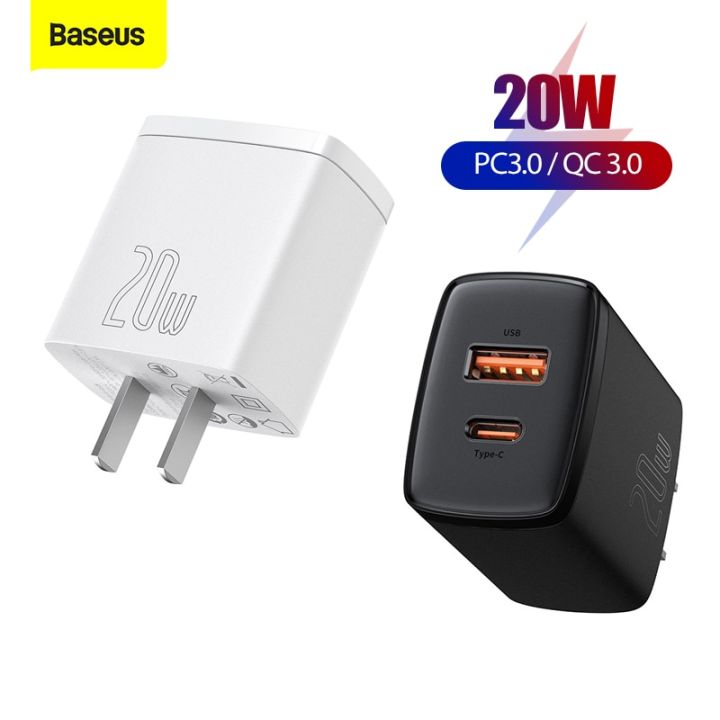 Baseus%2020w%20Usb%20Charger%20Holder%20Type%20C%20Pd%20Quick%20Charging%20Dual%20Port%20Usb%20Portable%20Phone%20Charger%20-%20Image%207