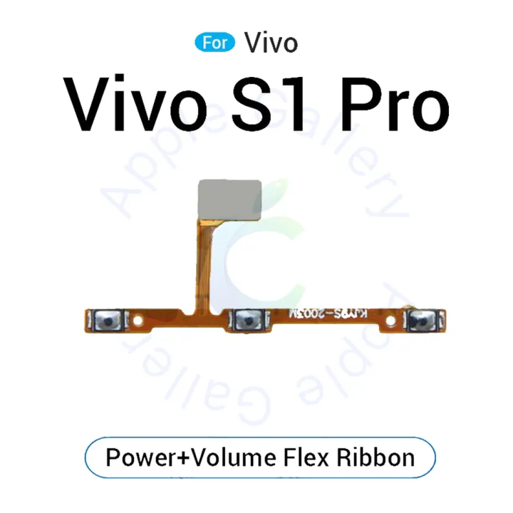 Vivo%20S1%20Pro%20V15%20V19%20V20SE%20V29%20Power%20on%20/%20off%20Switch%20Button%20Side%20Volume%20Up%20Down%20Buttons%20Flex%20Cable%20Replacement%20Parts%20-%20Image%202