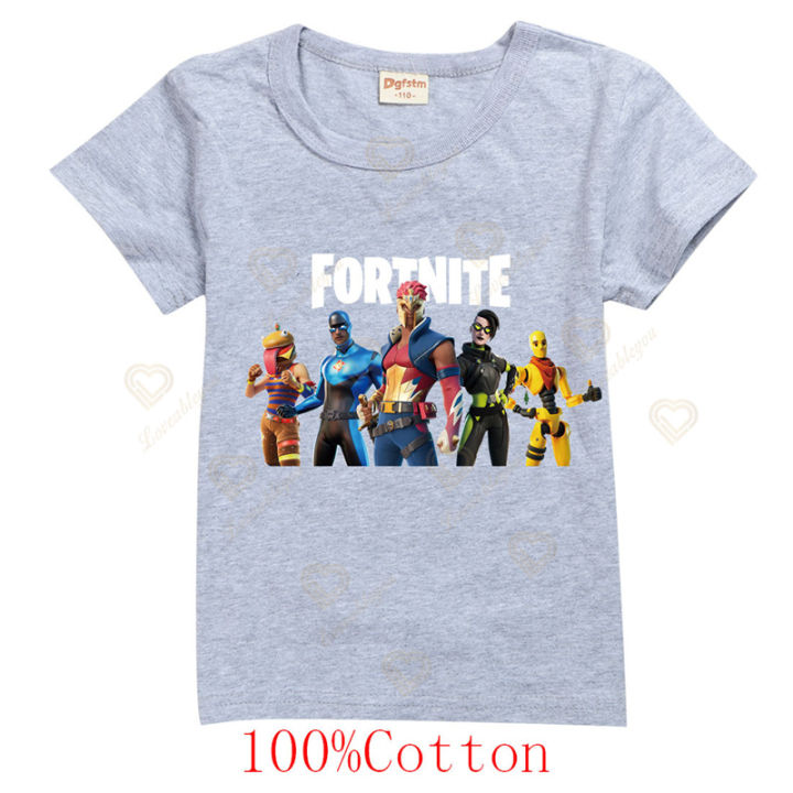Fortnite%20children's%20short-sleeved%20T-shirt%20cartoon%20printing%20baby%20boy%20and%20girl%20Summer%20comfortable%20shirt%20clothes%20casual%20T-shirt%20-%20Image%203