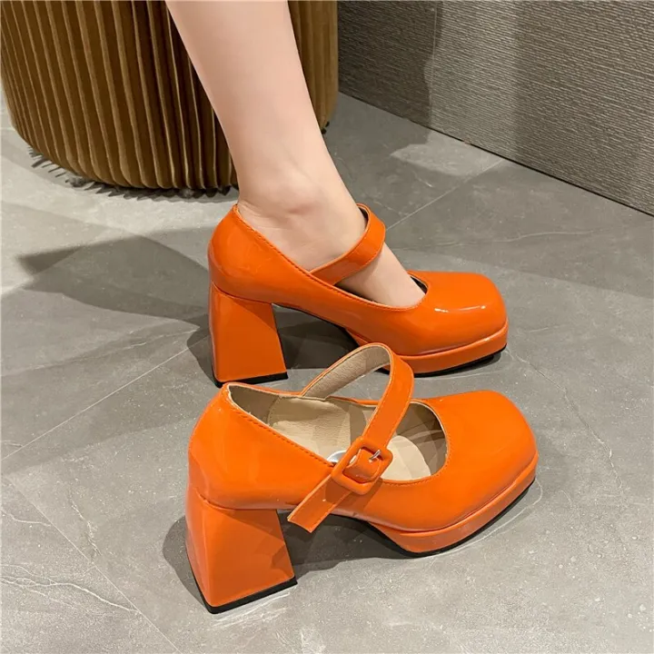 2023%20New%20Women%20Pumps%20Gothic%20Mary%20Jane%20Female%20Sandals%20Super%20High%20Chunky%20Heel%20Platform%20Square%20Toe%20Retro%20Vintage%20Girl%20Ladies%20Shoes%20-%20Image%205