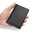 New Slim Genuine Leather Men's Card Holder Wallet Male Thin Mini ID Credit Cards Holders Small Cardholder Simple Purse for Men. 