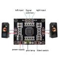 PAM8610 digital power amplifier board 2 x15w dual channel stereo mini class D power amplifier board. 