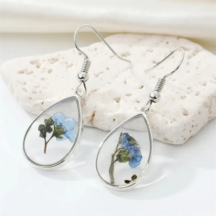 Transparent%20Epoxy%20Resin%20Flower%20Earrings%20Women%20Unique%20Natural%20Floral%20Earrings%20Cute%20Pressed%20Flower%20Jewelry%20Wholesale%20Accessories%20-%20Image%204