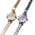 Fashion Small Dial Silver Watch for Women Stainless Steel Ladies Wristwatch Dress Women's Quartz Bracelet Clock.