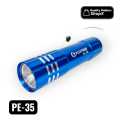 New High Power LED Zoom Torch Light Rechargeable Work Light - Portable, Waterproof, USB Charging - 1 Pcs. 