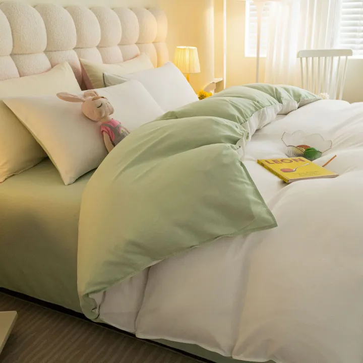 Three-piece%20set,%20four-piece%20quilt%20set,%20quilt%20cover,%20ins%20quilt,%20full%20set,%20washed%20cotton%20sheets,%20dormitory%20bedding,%20college%20students%20-%20Image%206