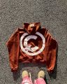 American Fashion Loose Jacket Men Y2k Colorful Letter Embroidered Zipper Hoodie Street Hip-hop Versatile Oversized Sweatshirt.