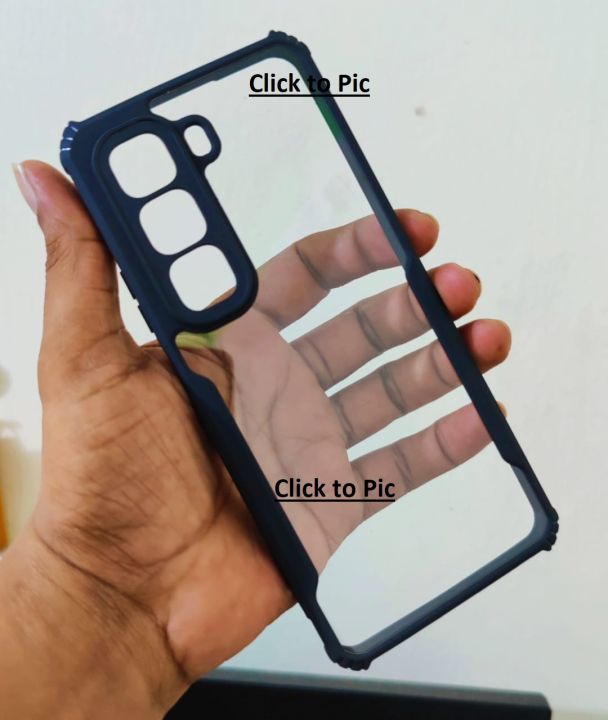 Infinix Hot 60 Pro   Xundd Back Cover Case Shock proof Cover, Fitted Cases, Transparent Shell, Infinix Hot 60 Pro   Phone case