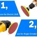 100PCS 5 Inch Accessories Sanding Discs Sandpaper with Hook and Loop, Angle Grinder Attachments with [2PCS] 5/8-11 Threads. 